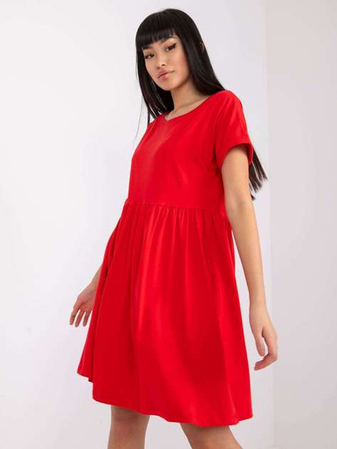 Czerwona sukienka Dita RUE PARIS