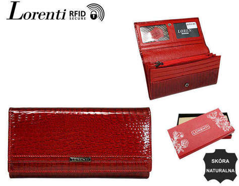 Portfel damski skórzany JP-510-RS-0135 Red